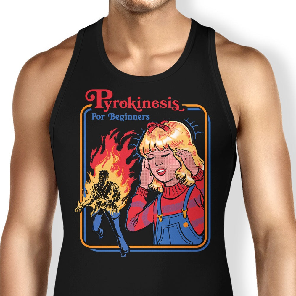 Pyrokinesis Tank Top - Adult & Kids T-Shirts, Sweatshirts & Hoodies apparel design preview 1