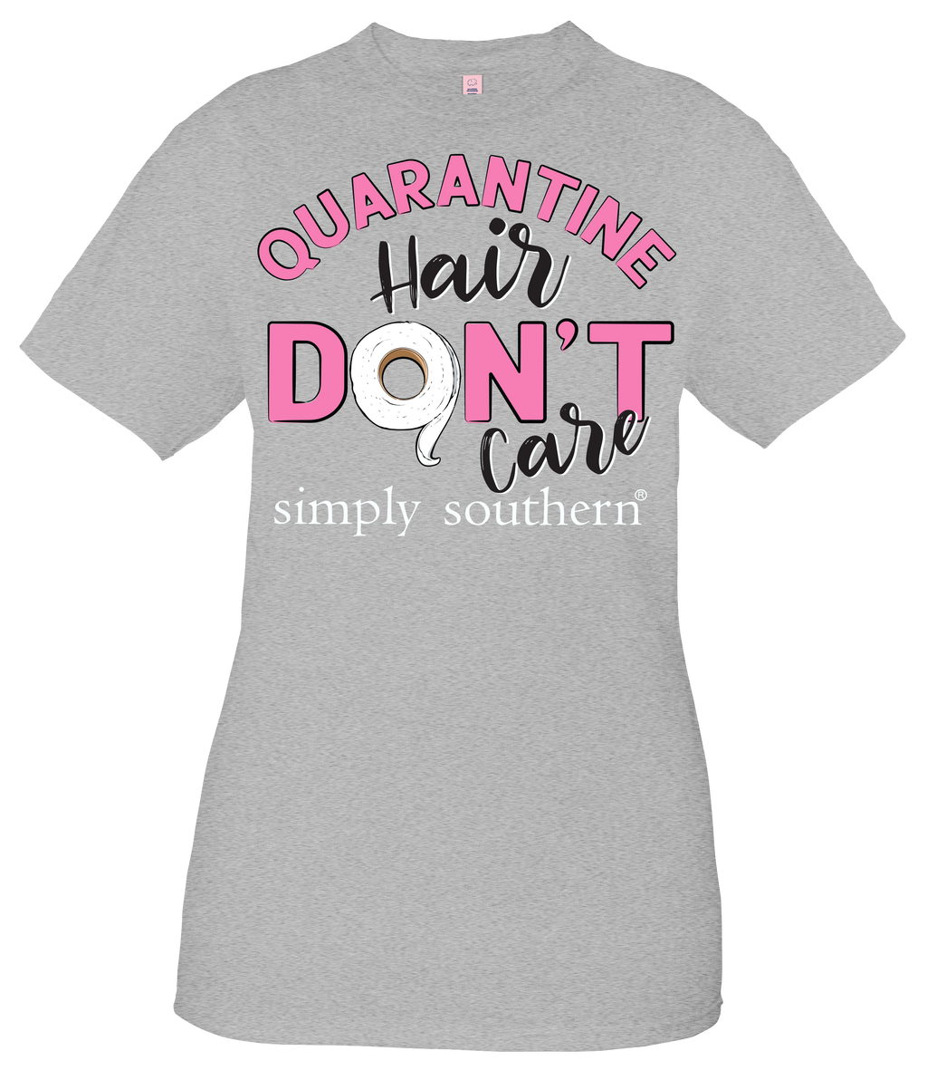 Simply Southern Collection Quarantine Hair - Adult & Kids T-Shirts, Sweatshirts & Hoodies apparel design preview 2