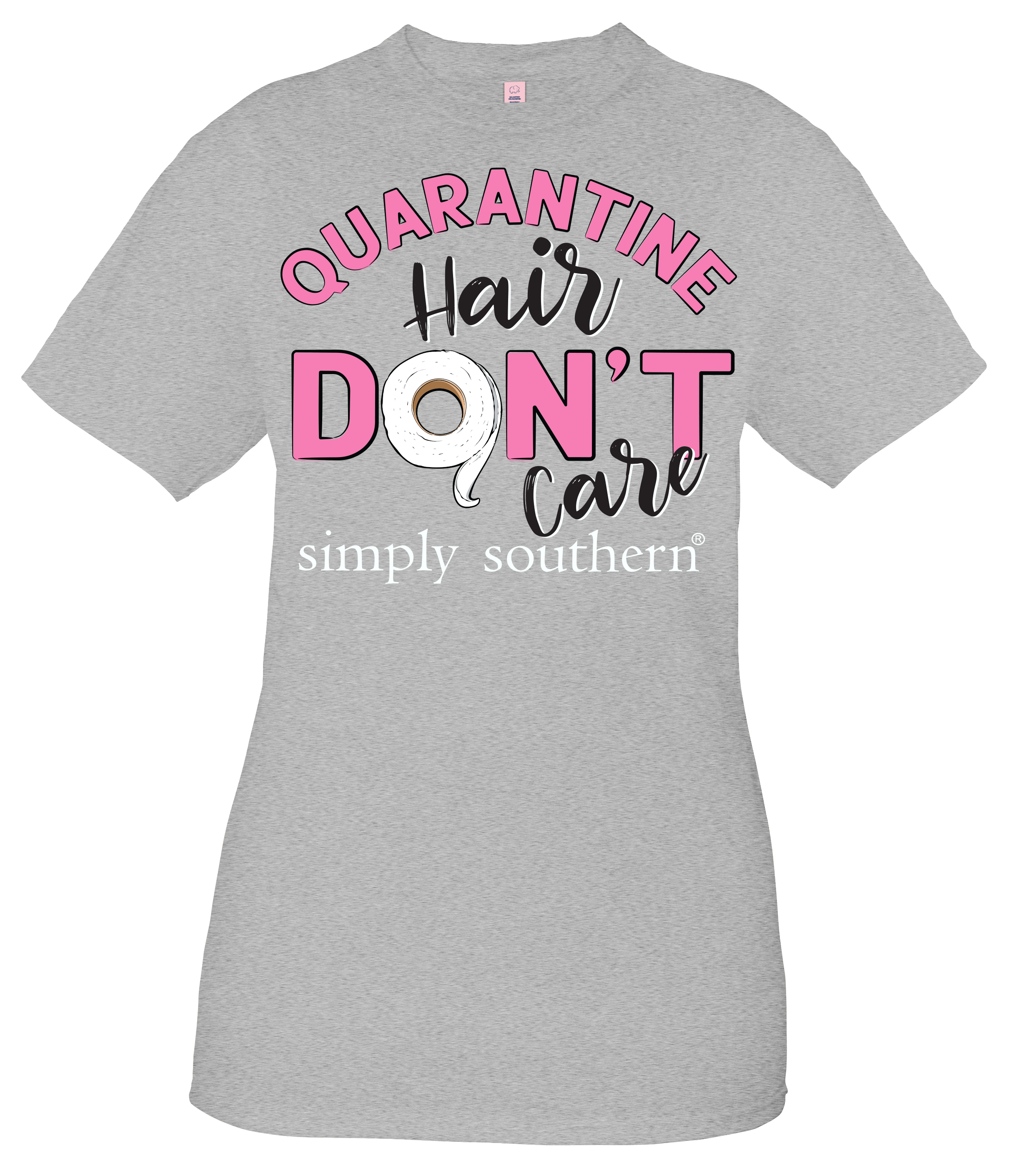 Simply Southern Collection Quarantine Hair - Adult & Kids T-Shirts, Sweatshirts & Hoodies apparel design preview 2