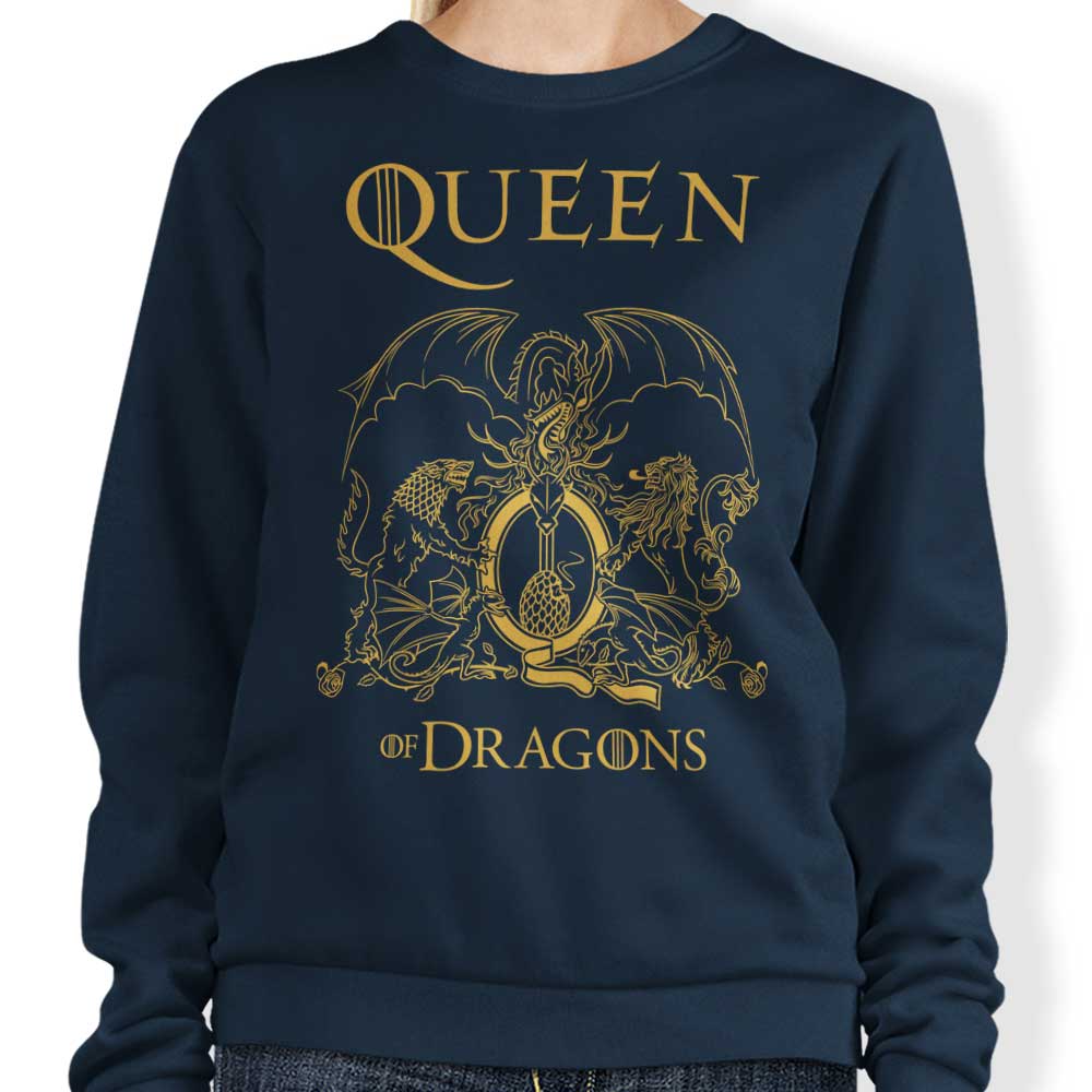 Queen of Dragons - Adult & Kids T-Shirts, Sweatshirts & Hoodies apparel design preview 1