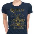 Queen of Dragons Women's Apparel - Adult & Kids T-Shirts, Sweatshirts & Hoodies apparel design preview 1