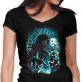 Queen of Niflheim Women's V-Neck - Adult & Kids T-Shirts, Sweatshirts & Hoodies apparel design preview 1