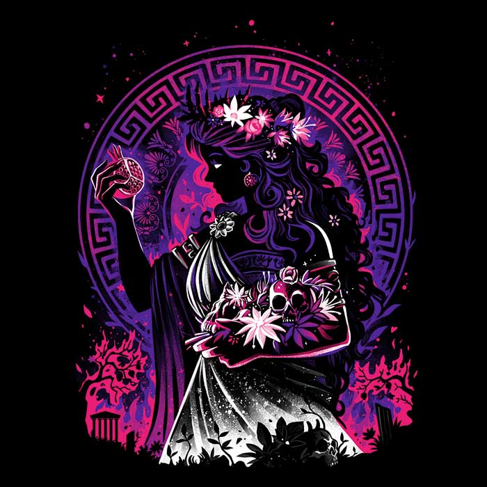 Queen of the Underworld Men's Apparel - Adult & Kids T-Shirts, Sweatshirts & Hoodies apparel design preview 2