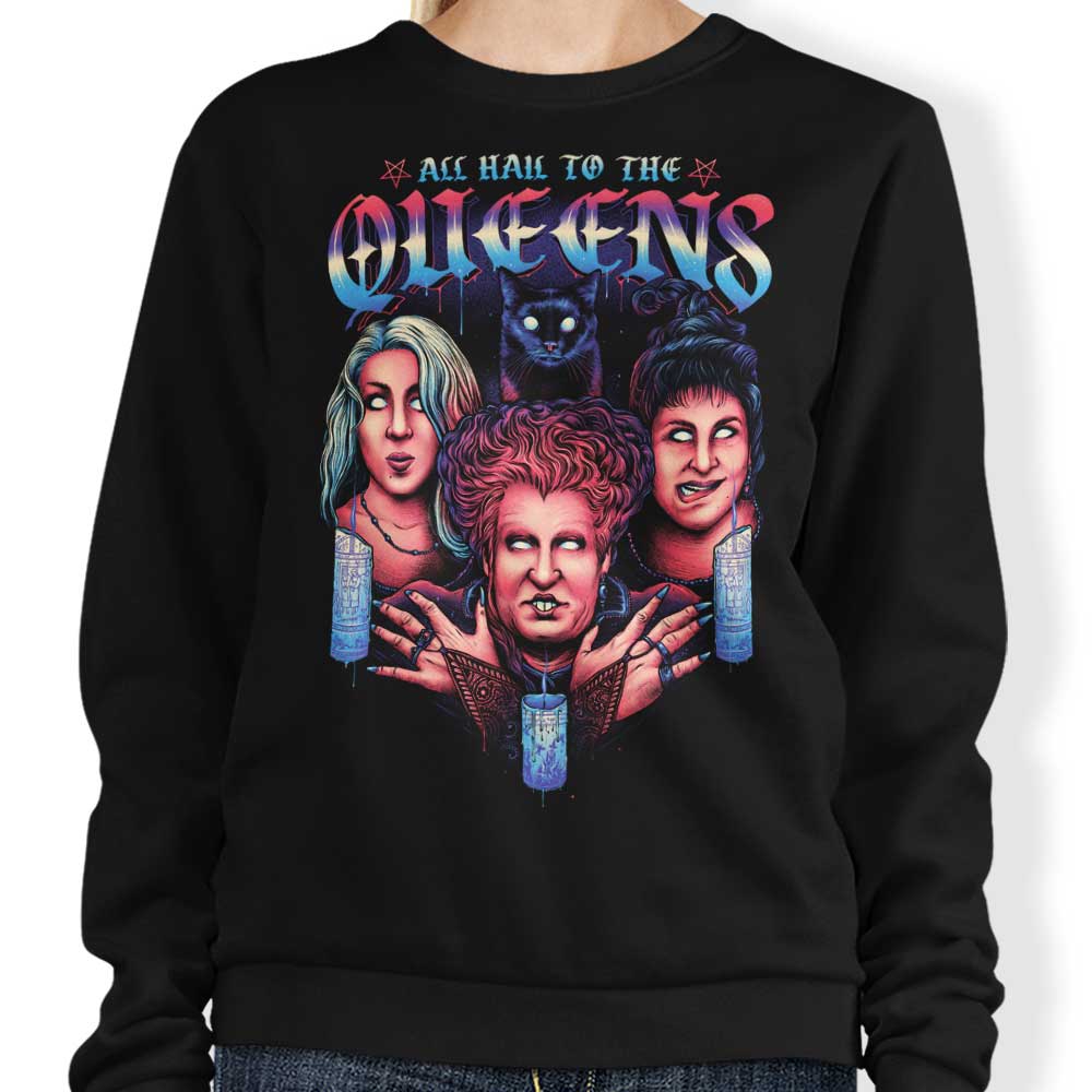 Queens of Halloween - Adult & Kids T-Shirts, Sweatshirts & Hoodies apparel design preview 1