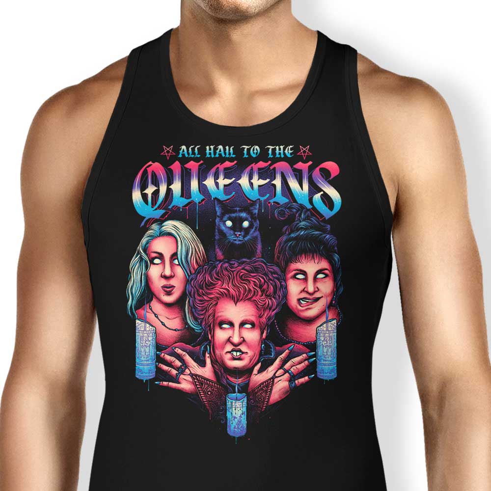 Queens of Halloween Tank Top - Adult & Kids T-Shirts, Sweatshirts & Hoodies apparel design preview 1