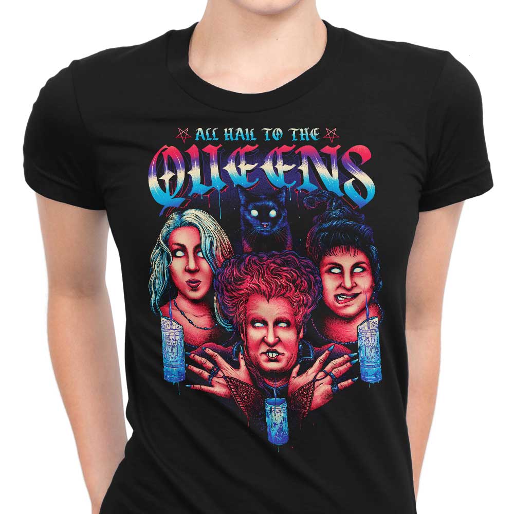 Queens of Halloween Women's Apparel - Adult & Kids T-Shirts, Sweatshirts & Hoodies apparel design preview 1