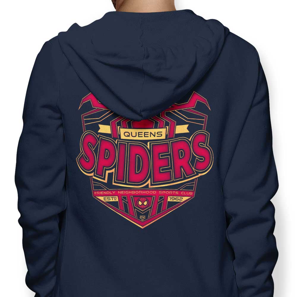 Queens Spiders - Adult & Kids T-Shirts, Sweatshirts & Hoodies apparel design preview 1