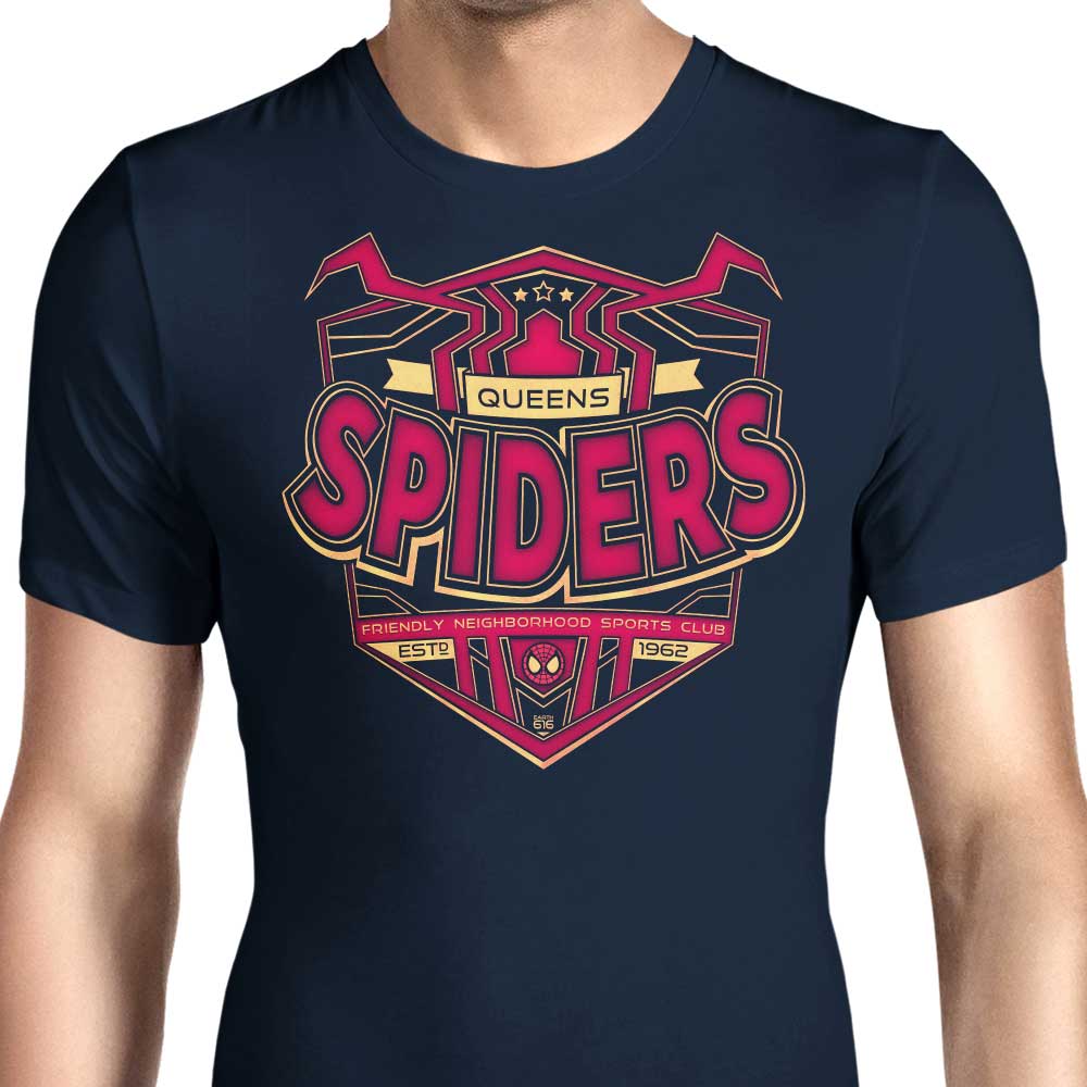 Queens Spiders Men's Apparel - Adult & Kids T-Shirts, Sweatshirts & Hoodies apparel design preview 1