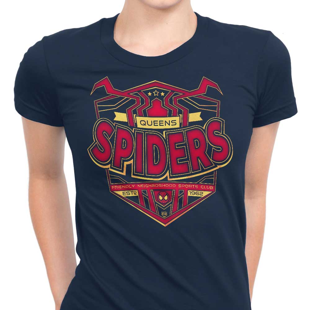 Queens Spiders Women's Apparel - Adult & Kids T-Shirts, Sweatshirts & Hoodies apparel design preview 1
