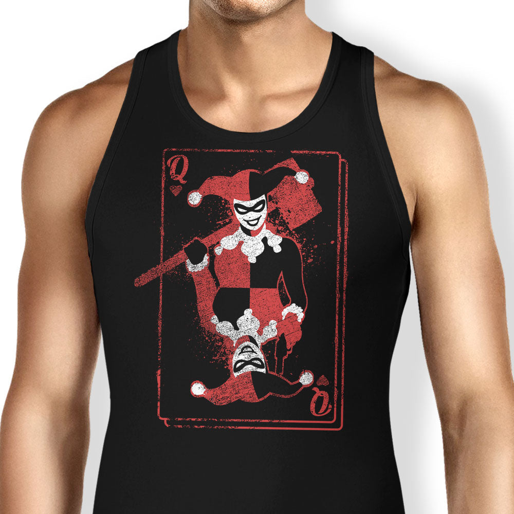 Quinn of Hearts Tank Top - Adult & Kids T-Shirts, Sweatshirts & Hoodies apparel design preview 1