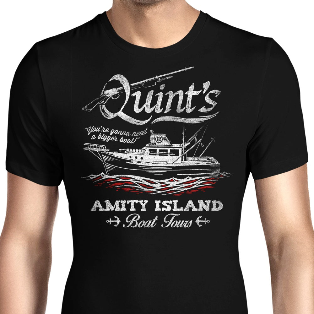 Quint's Boat Tours Men's Apparel - Adult & Kids T-Shirts, Sweatshirts & Hoodies apparel design preview 1