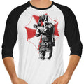 RPD Officer 3/4 Sleeve Raglan - Adult & Kids T-Shirts, Sweatshirts & Hoodies apparel design preview 1
