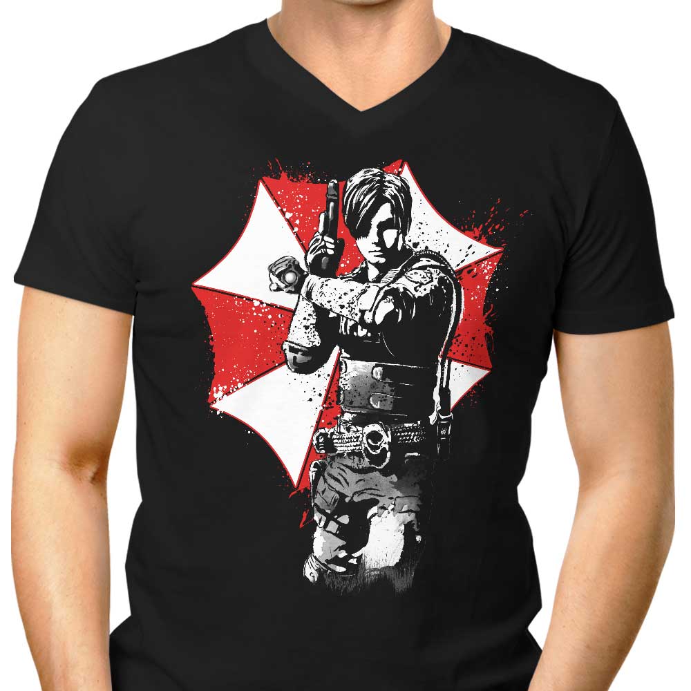 RPD Officer Men's V-Neck - Adult & Kids T-Shirts, Sweatshirts & Hoodies apparel design preview 1