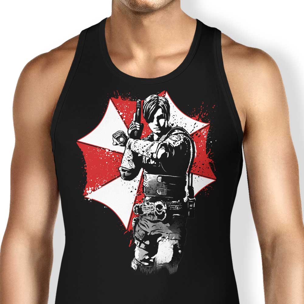 RPD Officer Tank Top - Adult & Kids T-Shirts, Sweatshirts & Hoodies apparel design preview 1