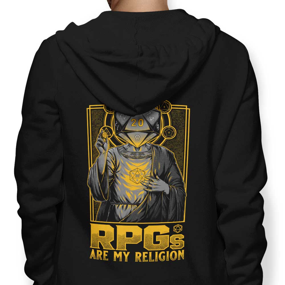 RPG's Are My Religion - Adult & Kids T-Shirts, Sweatshirts & Hoodies apparel design preview 1