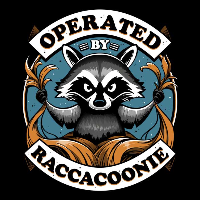 Raccoon Supremacy Men's Apparel - Adult & Kids T-Shirts, Sweatshirts & Hoodies apparel design preview 2