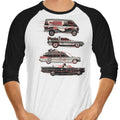 Race to Save the Day 3/4 Sleeve Raglan - Adult & Kids T-Shirts, Sweatshirts & Hoodies apparel design preview 1