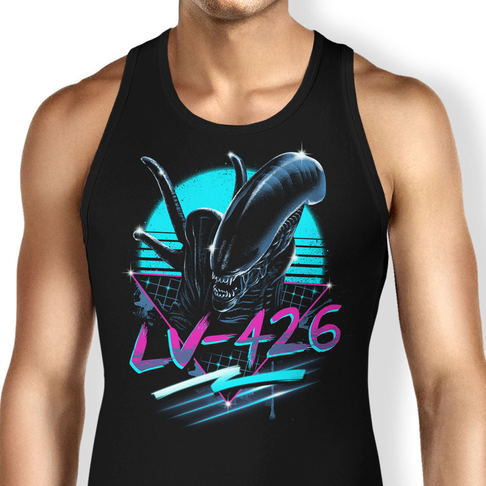 Rad Alien Tank Top - Adult & Kids T-Shirts, Sweatshirts & Hoodies apparel design preview 1