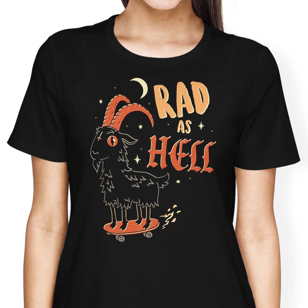 Rad as Hell Women's Apparel - Adult & Kids T-Shirts, Sweatshirts & Hoodies apparel design preview 1