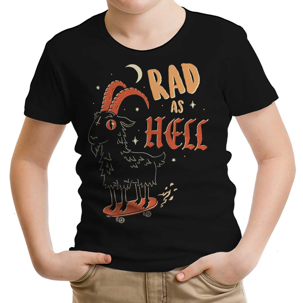 Rad as Hell Youth Apparel - Adult & Kids T-Shirts, Sweatshirts & Hoodies apparel design preview 1