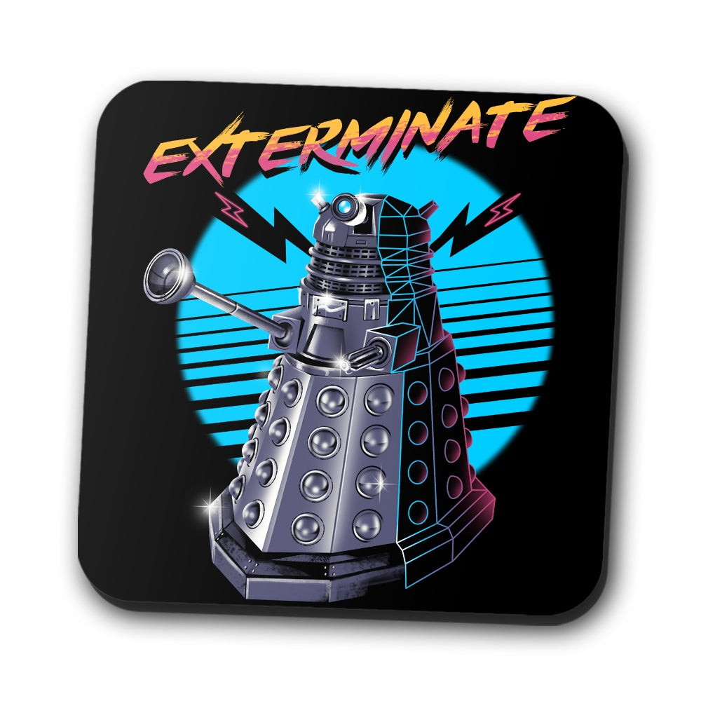 Rad Dalek Coasters - Adult & Kids T-Shirts, Sweatshirts & Hoodies apparel design preview 1