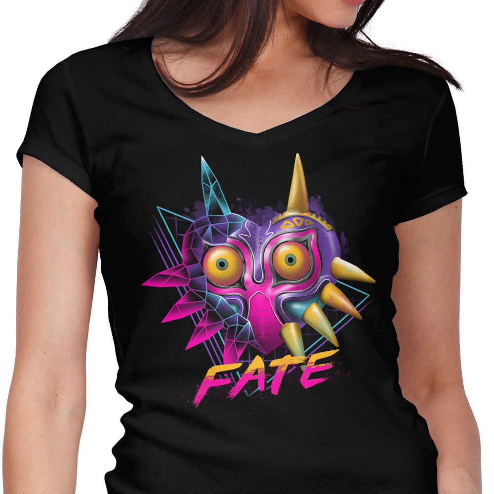 Rad Fate Women's V-Neck - Adult & Kids T-Shirts, Sweatshirts & Hoodies apparel design preview 1