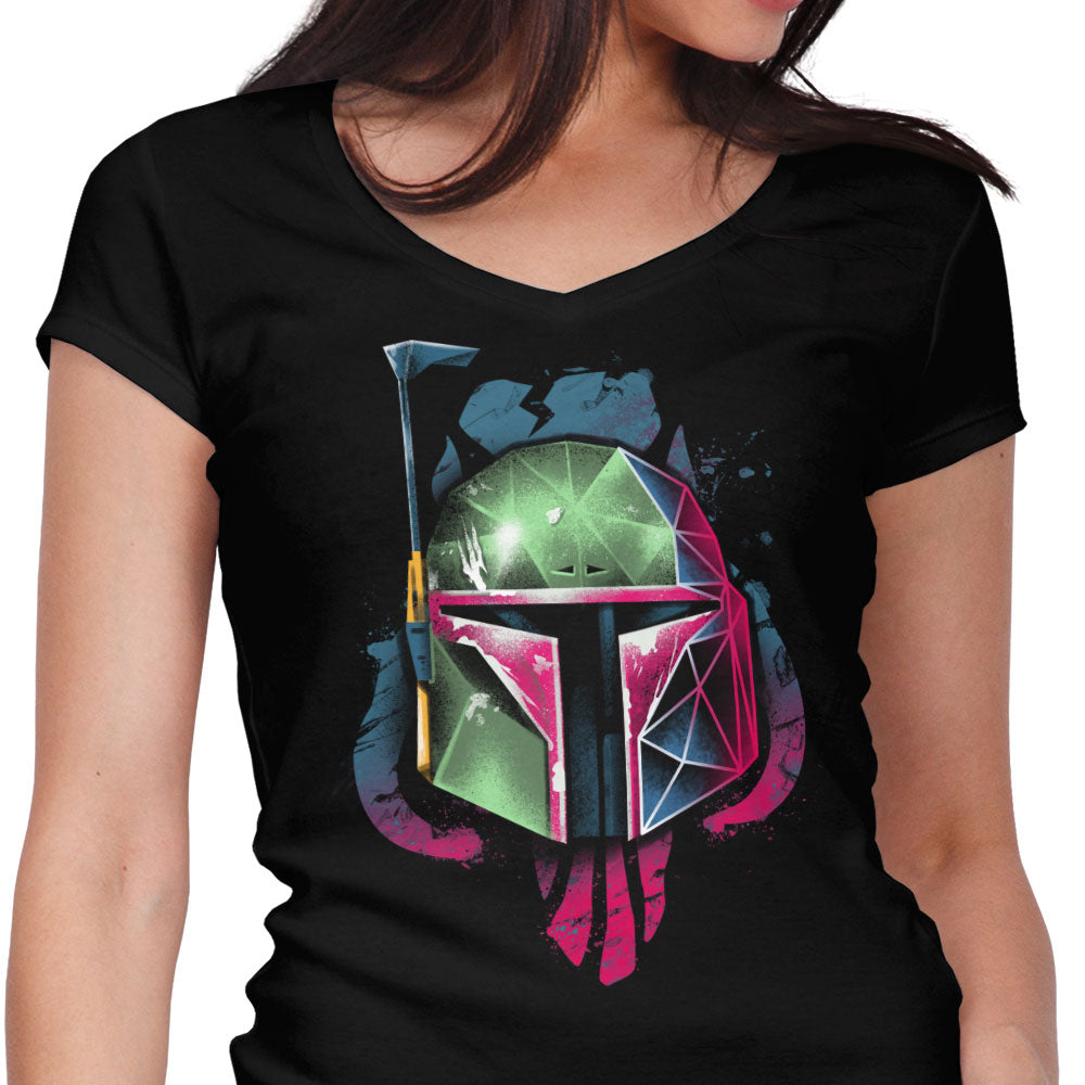 Rad Hunter Women's V-Neck - Adult & Kids T-Shirts, Sweatshirts & Hoodies apparel design preview 1