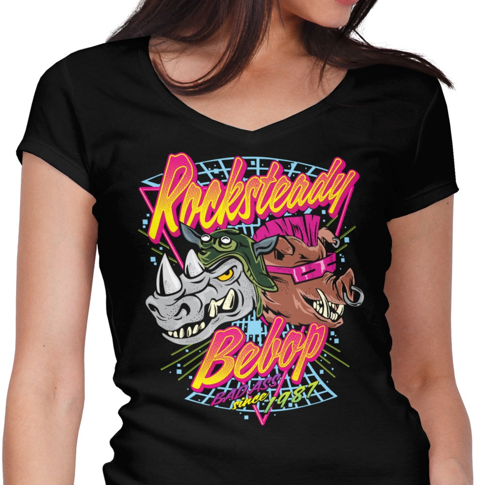 Rad R&B Women's V-Neck - Adult & Kids T-Shirts, Sweatshirts & Hoodies apparel design preview 1