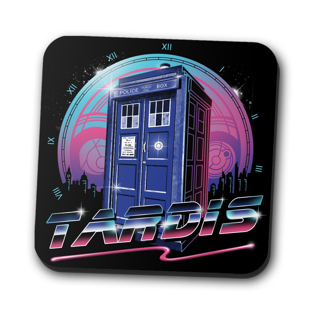 Rad Tardis Coasters - Adult & Kids T-Shirts, Sweatshirts & Hoodies apparel design preview 1