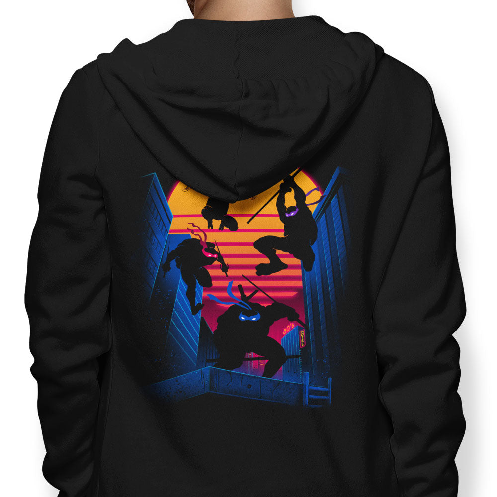 Rad Turtles - Adult & Kids T-Shirts, Sweatshirts & Hoodies apparel design preview 1