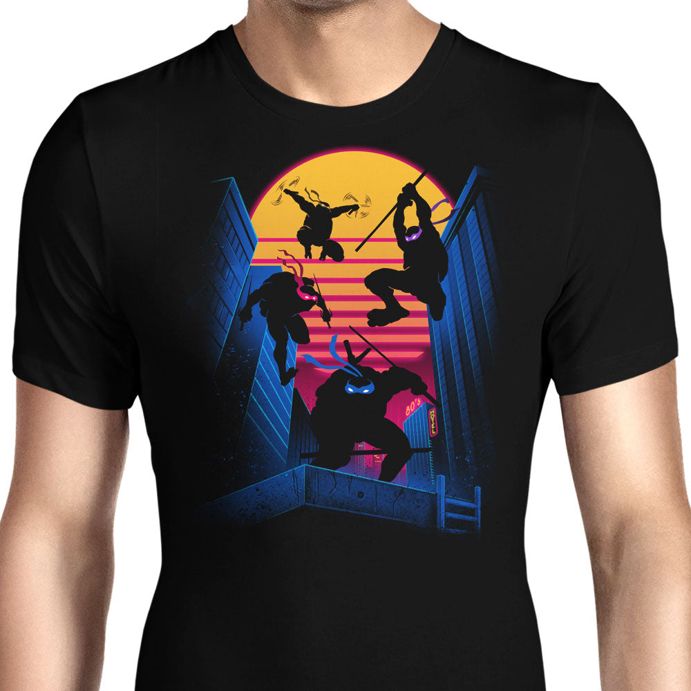 Rad Turtles Men's Apparel - Adult & Kids T-Shirts, Sweatshirts & Hoodies apparel design preview 1
