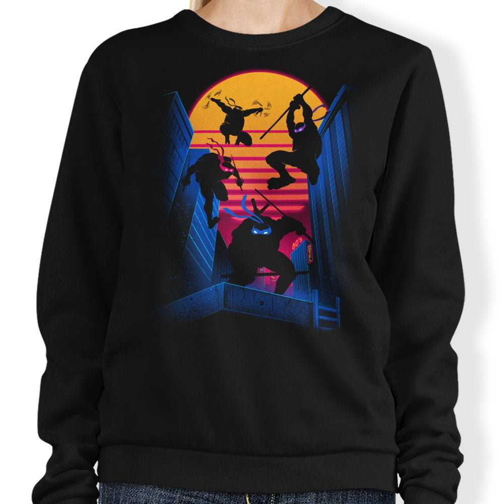 Rad Turtles - Adult & Kids T-Shirts, Sweatshirts & Hoodies apparel design preview 1