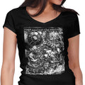 Rage Against the Empire Women's V-Neck - Adult & Kids T-Shirts, Sweatshirts & Hoodies apparel design preview 1