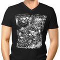 Rage Against the Empire Men's V-Neck - Adult & Kids T-Shirts, Sweatshirts & Hoodies apparel design preview 1