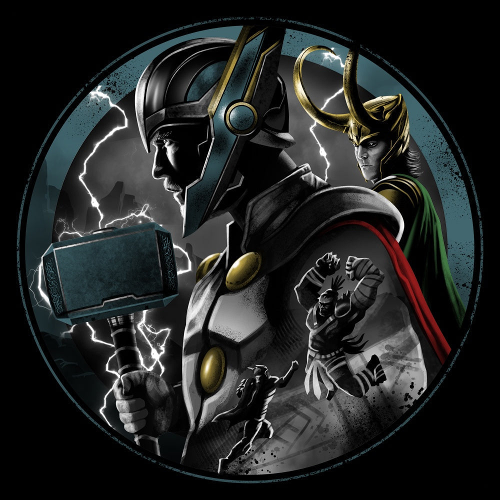 Ragnarok Coasters - Adult & Kids T-Shirts, Sweatshirts & Hoodies apparel design preview 1