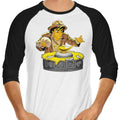 Raiders of the Lost Lamp 3/4 Sleeve Raglan - Adult & Kids T-Shirts, Sweatshirts & Hoodies apparel design preview 1