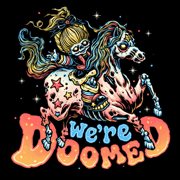 Rainbow Doom Tank Top - Adult & Kids T-Shirts, Sweatshirts & Hoodies apparel design preview 2