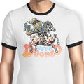 Rainbow Doom Ringer - Adult & Kids T-Shirts, Sweatshirts & Hoodies apparel design preview 1