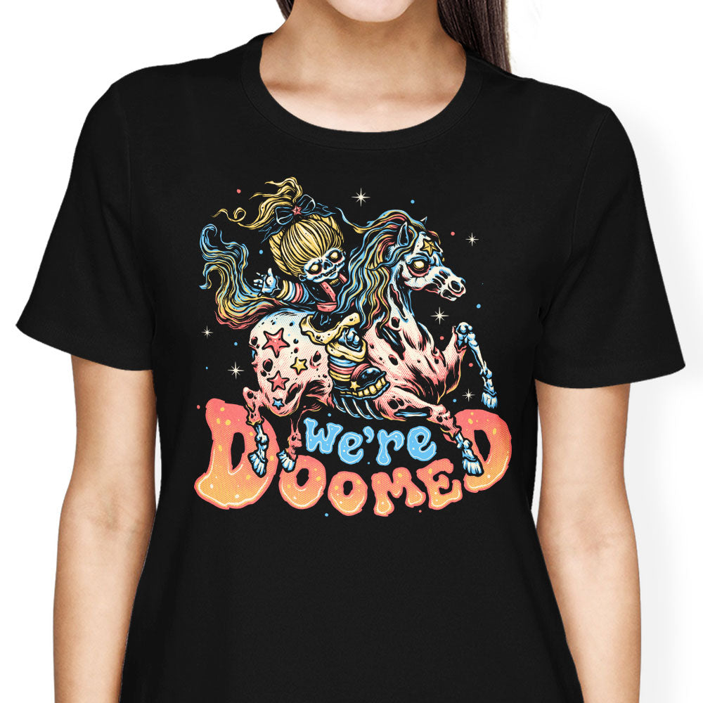 Rainbow Doom Women's Apparel - Adult & Kids T-Shirts, Sweatshirts & Hoodies apparel design preview 1