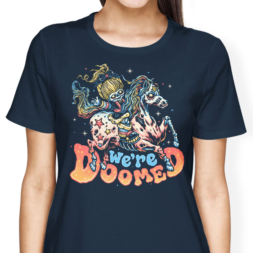 Rainbow Doom Women's Apparel - Adult & Kids T-Shirts, Sweatshirts & Hoodies apparel design preview 2