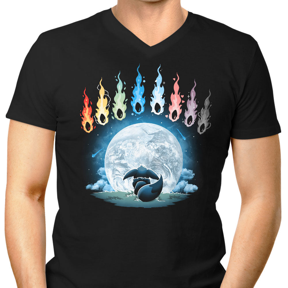 Rainbow Stones Men's V-Neck - Adult & Kids T-Shirts, Sweatshirts & Hoodies apparel design preview 1