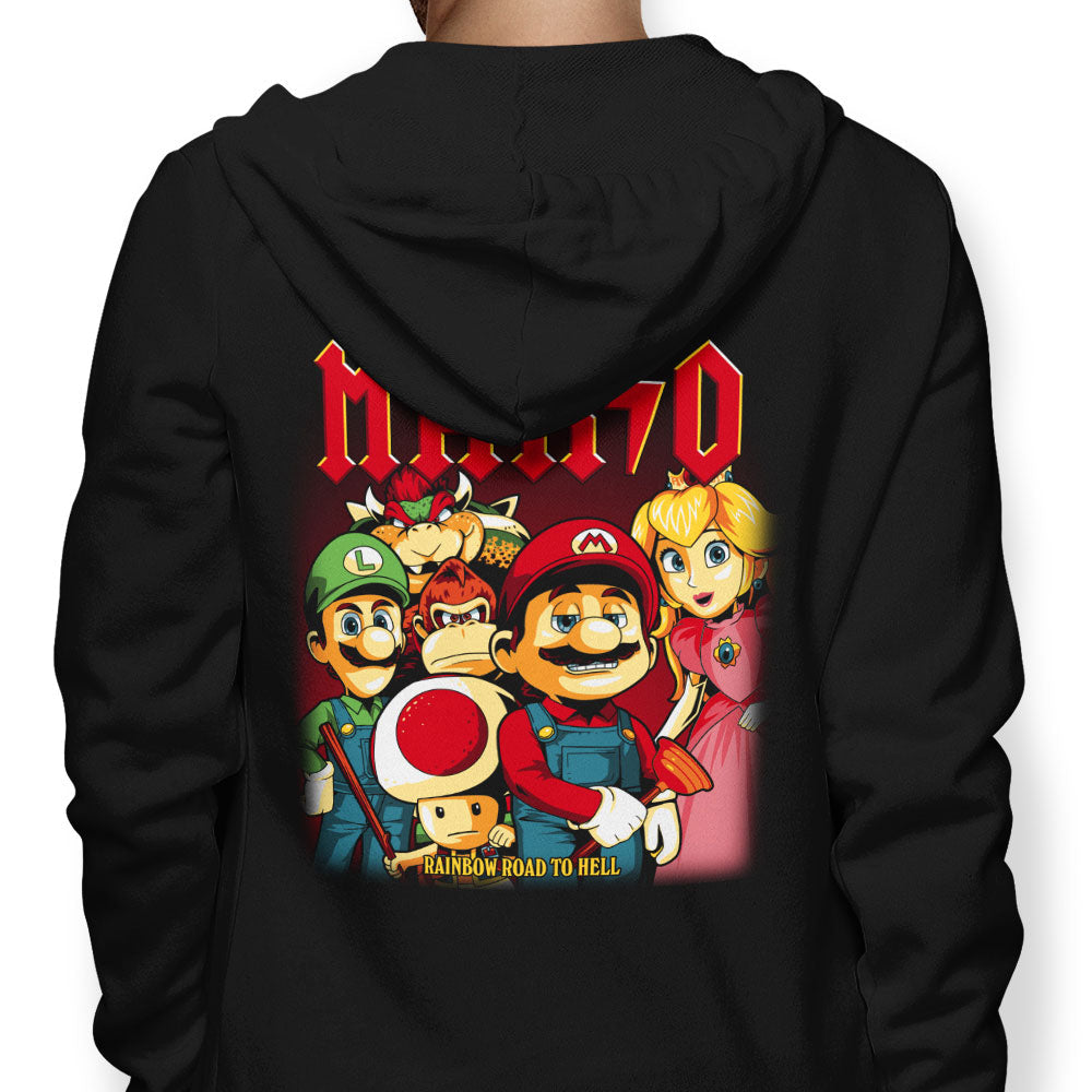 Rainbow to Hell - Adult & Kids T-Shirts, Sweatshirts & Hoodies apparel design preview 1