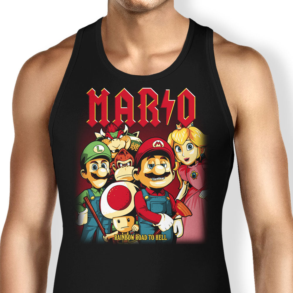 Rainbow to Hell Tank Top - Adult & Kids T-Shirts, Sweatshirts & Hoodies apparel design preview 1