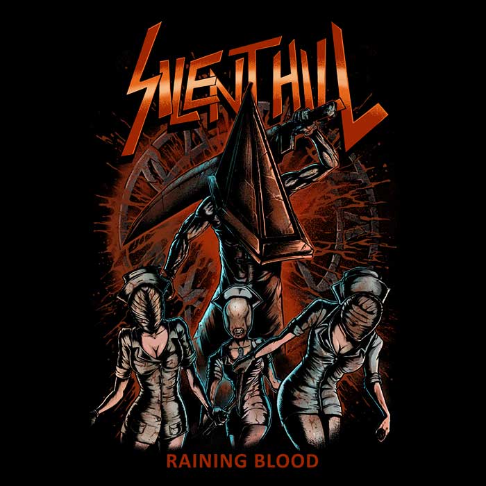 Raining Blood - Adult & Kids T-Shirts, Sweatshirts & Hoodies apparel design preview 2