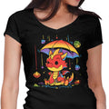 Rainy Dice Day Women's V-Neck - Adult & Kids T-Shirts, Sweatshirts & Hoodies apparel design preview 1