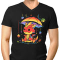 Rainy Dice Day Men's V-Neck - Adult & Kids T-Shirts, Sweatshirts & Hoodies apparel design preview 1