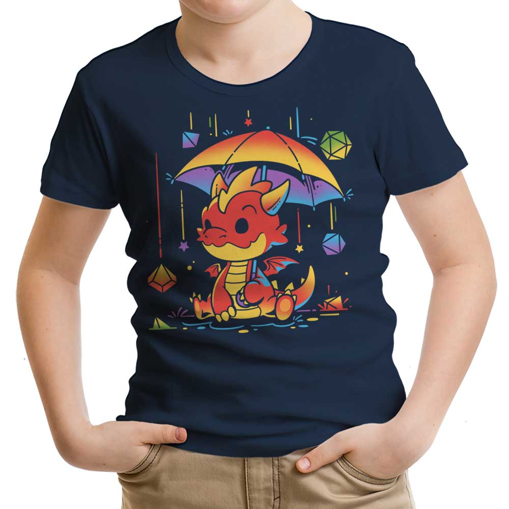 Rainy Dice Day Youth Apparel - Adult & Kids T-Shirts, Sweatshirts & Hoodies apparel design preview 2