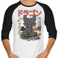 Ramen Night 3/4 Sleeve Raglan - Adult & Kids T-Shirts, Sweatshirts & Hoodies apparel design preview 1