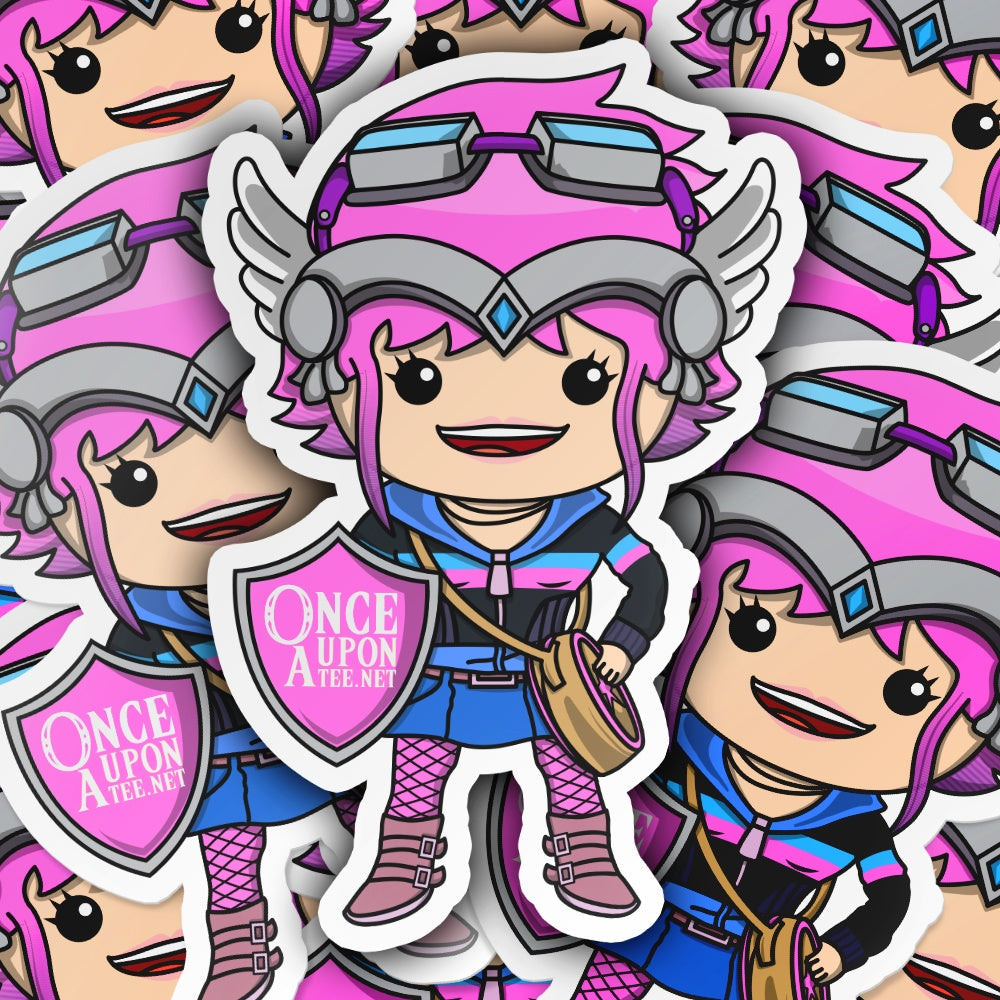 Radiant Teeana Sticker February 2025 - Adult & Kids T-Shirts, Sweatshirts & Hoodies apparel design preview 1