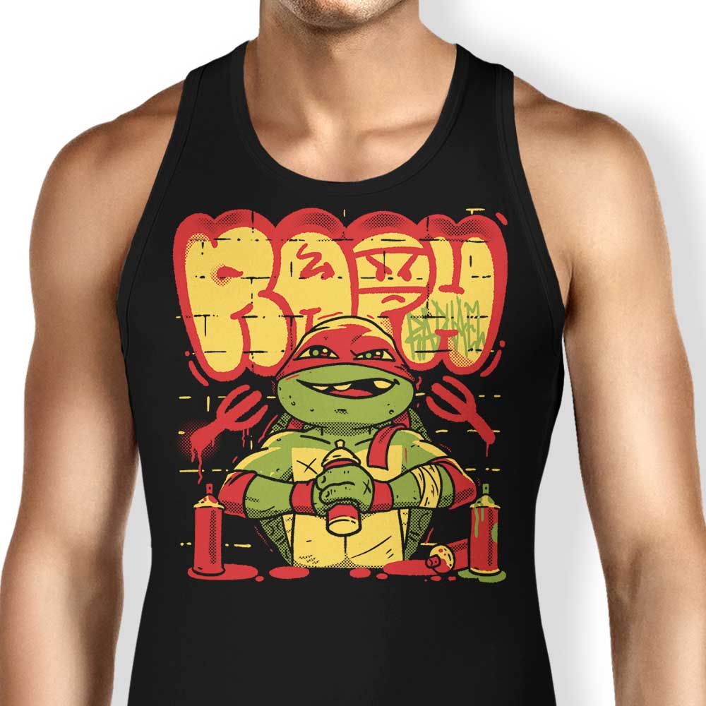 Raph Mayhem Tank Top - Adult & Kids T-Shirts, Sweatshirts & Hoodies apparel design preview 1